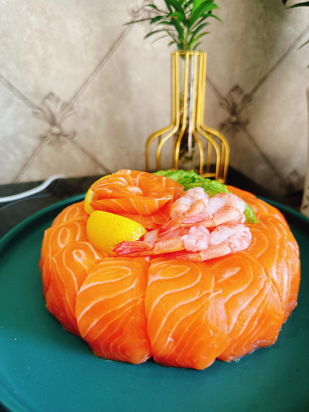 三文鱼蛋糕