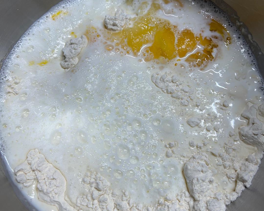 纯奶手撕吐司的做法 步骤1