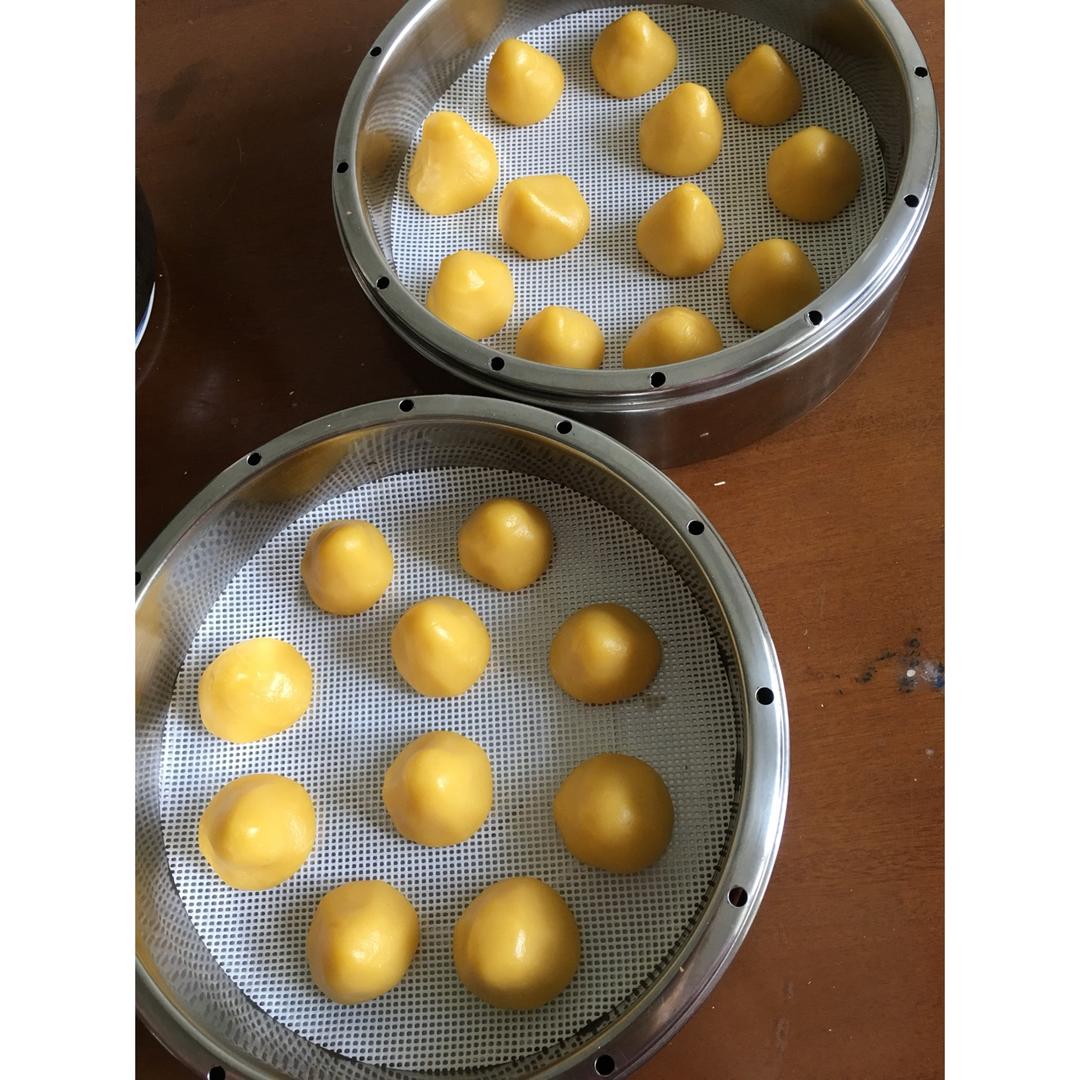 奶香糯米窝窝头