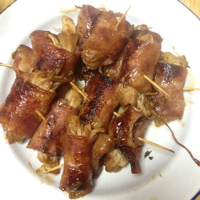 金针菇培根卷