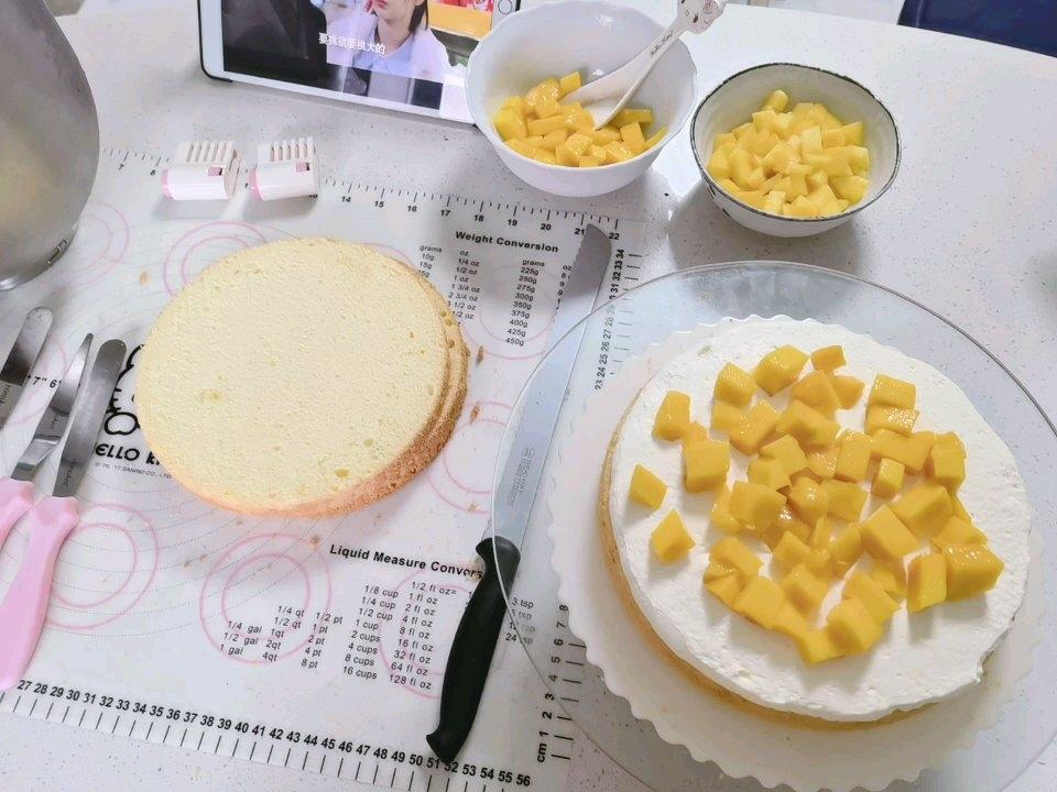 《Tinrry+》戚风蛋糕（6寸配方）（基础、超详细教程）