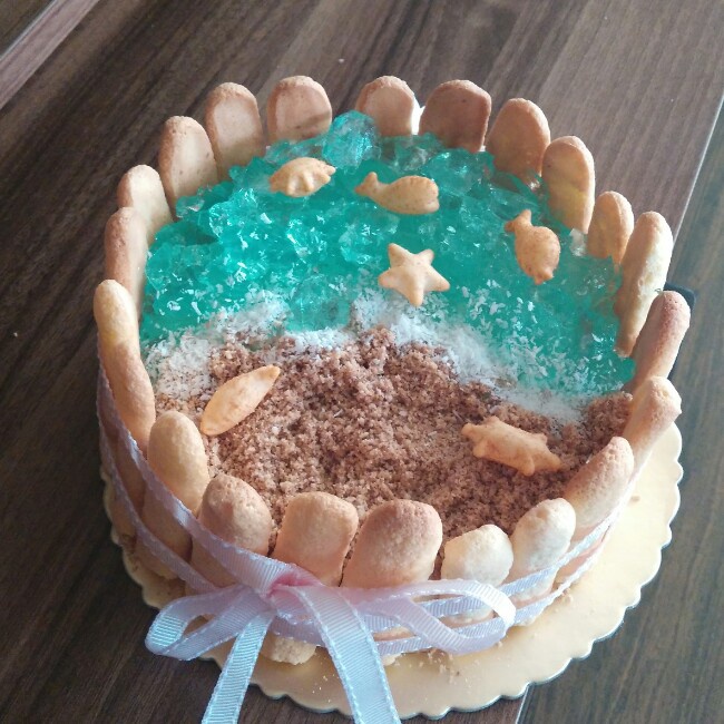 海洋酸奶慕斯蛋糕