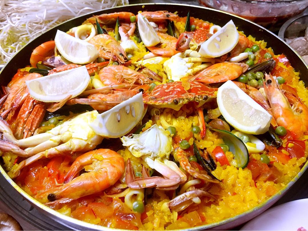 【曼食慢语】Seafood Paella 西班牙海鲜饭