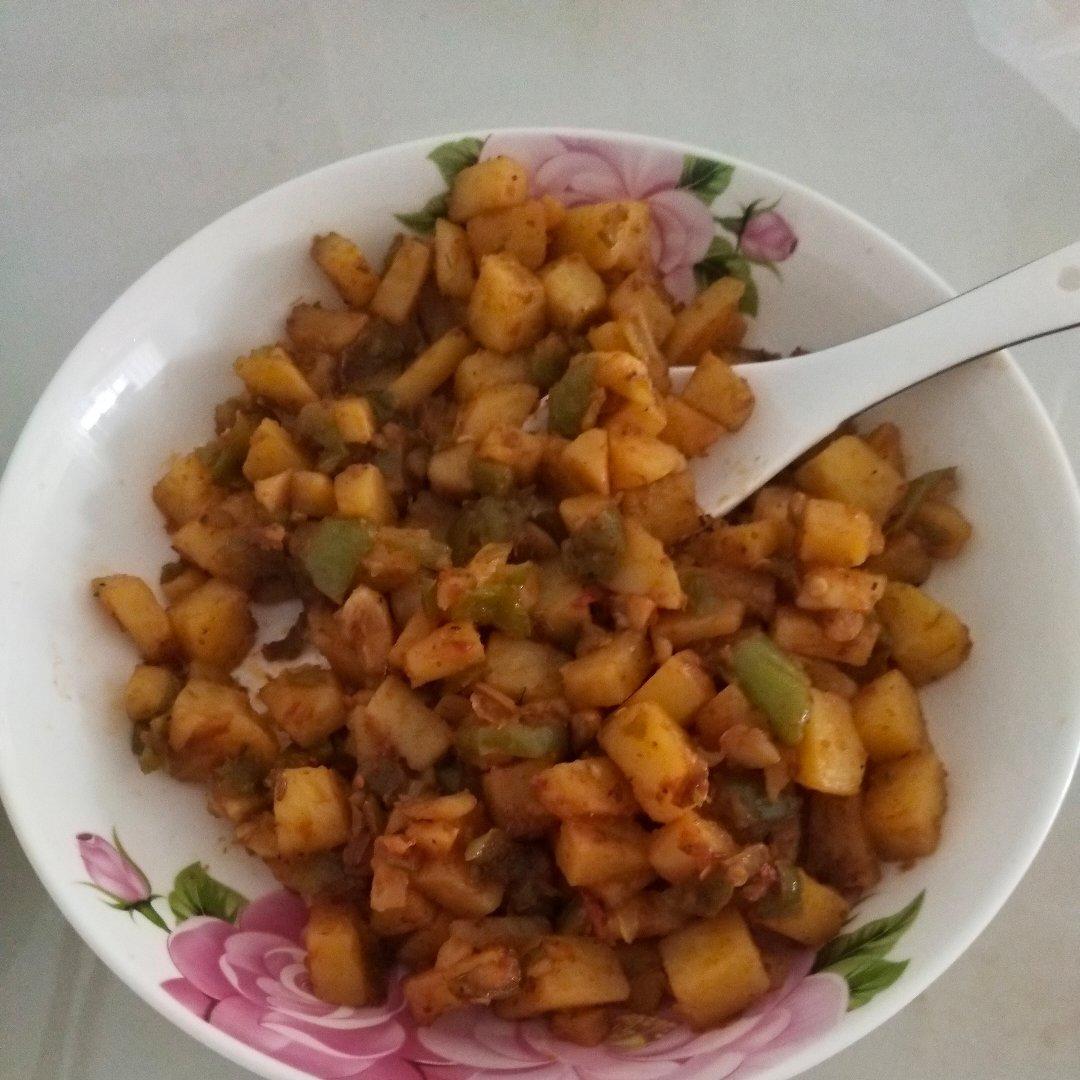 青椒土豆块