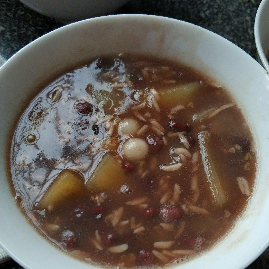 酒酿赤豆小元宵