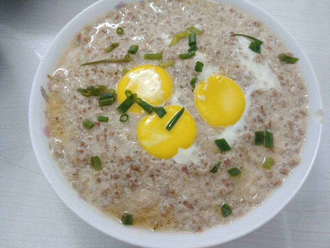 肉饼子蒸蛋