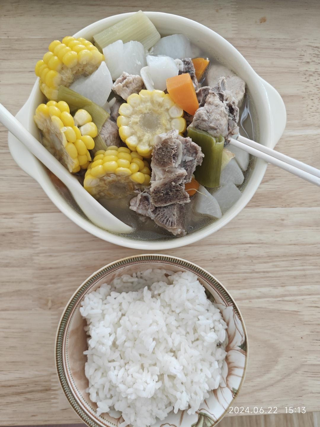 【玉米排骨汤】★高压锅版/老少皆宜/下饭菜/粤菜/拿手菜