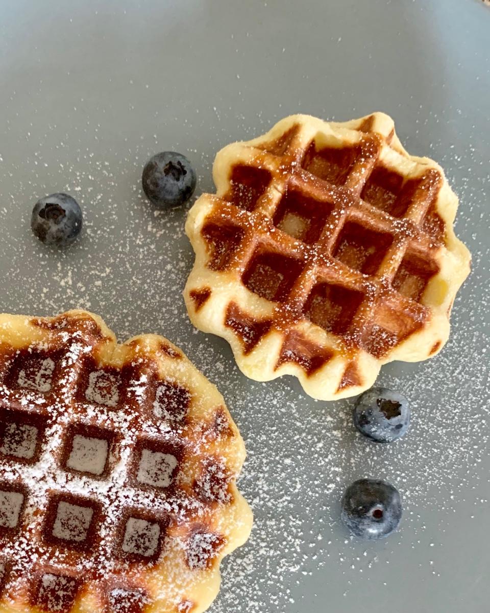 华夫饼 - 外脆内软的比利时华夫 | 田螺快手早餐