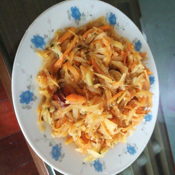 脆炒土豆丝