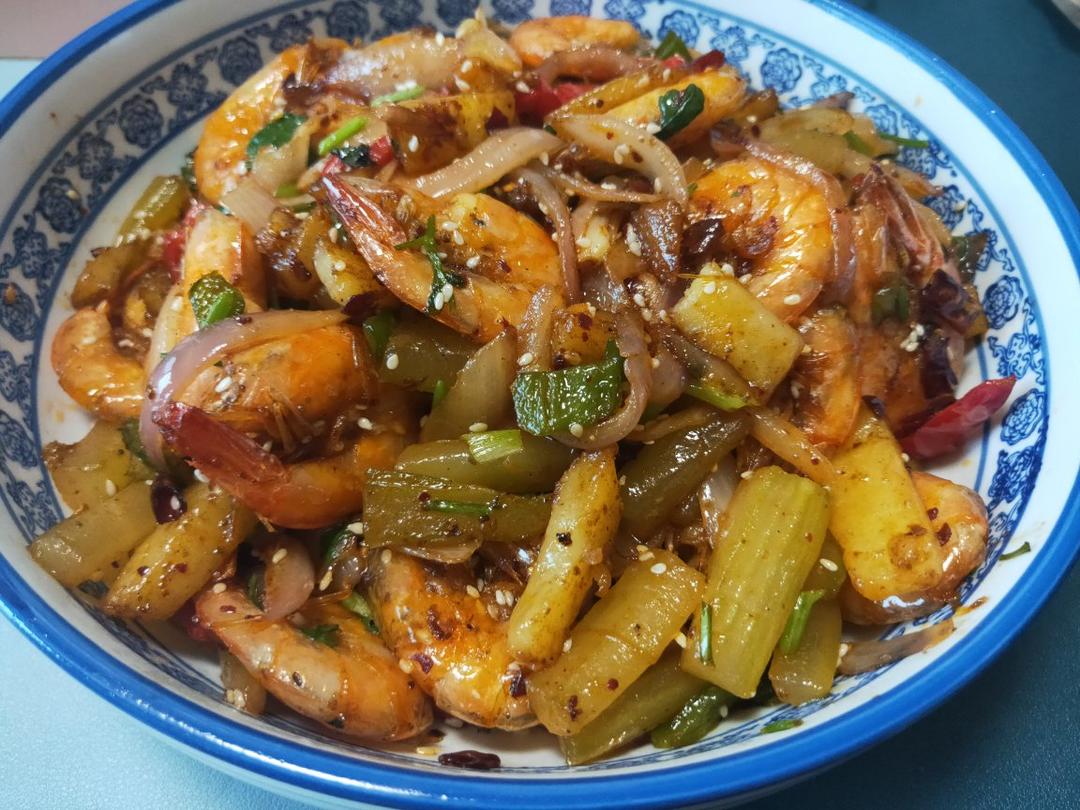 干锅虾虾（最详细的图文解说）