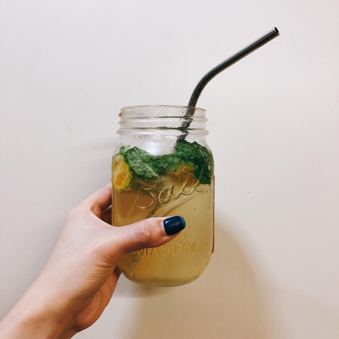 自制mojito（莫吉托）鸡尾酒，夏日的一抹清凉.