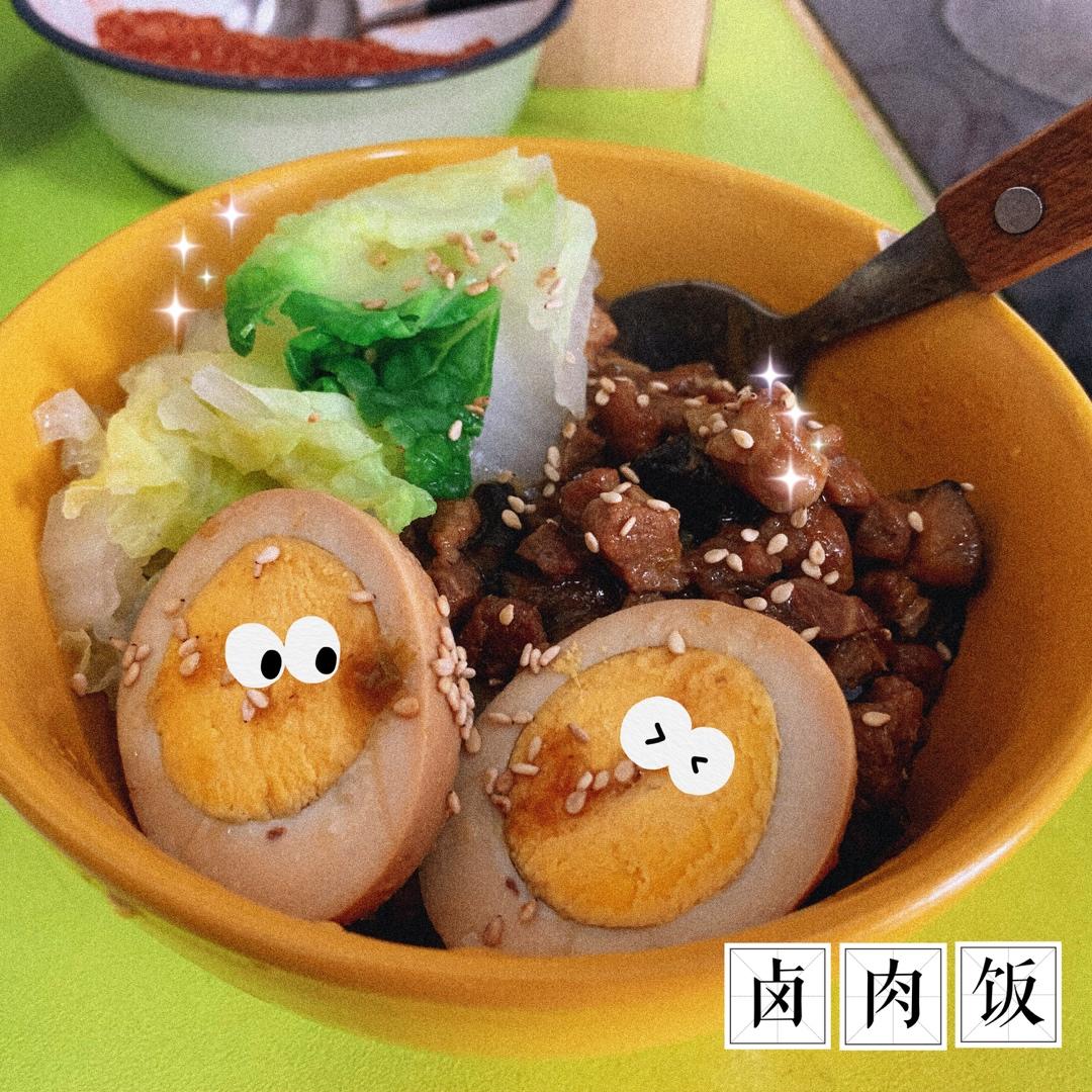 洋葱酥卤肉饭
