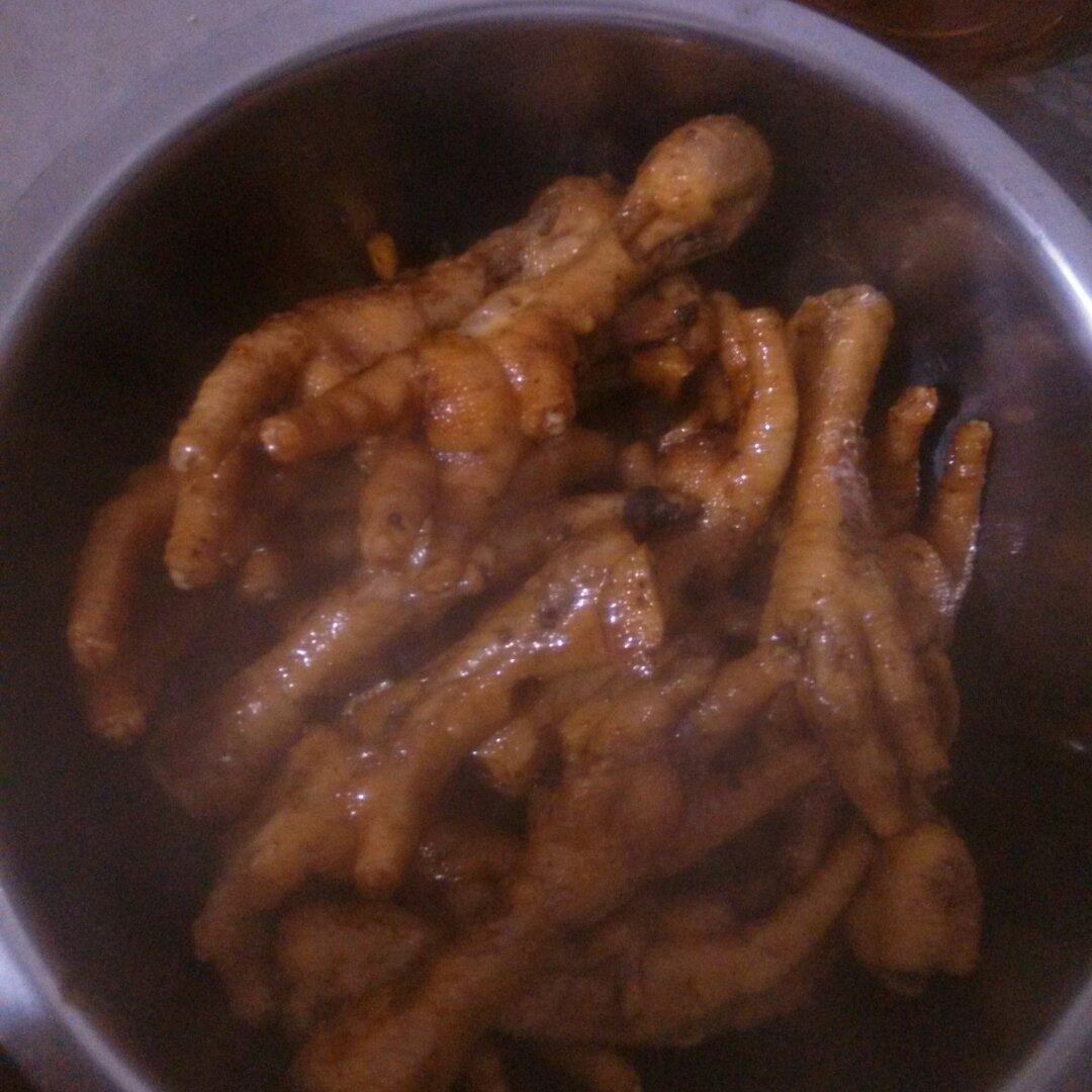 秘制红烧鸡爪