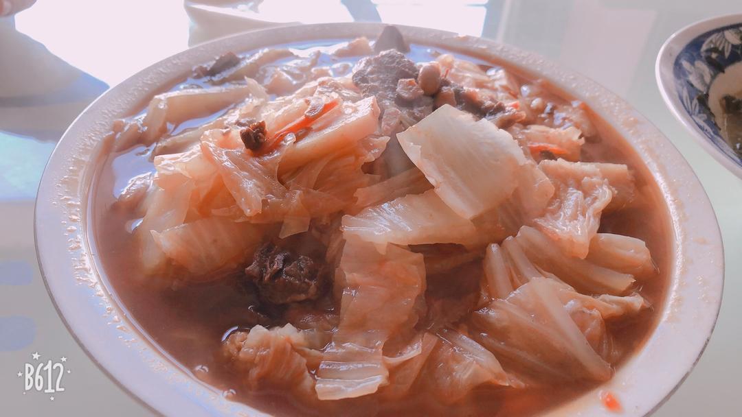 大白菜烧牛肉