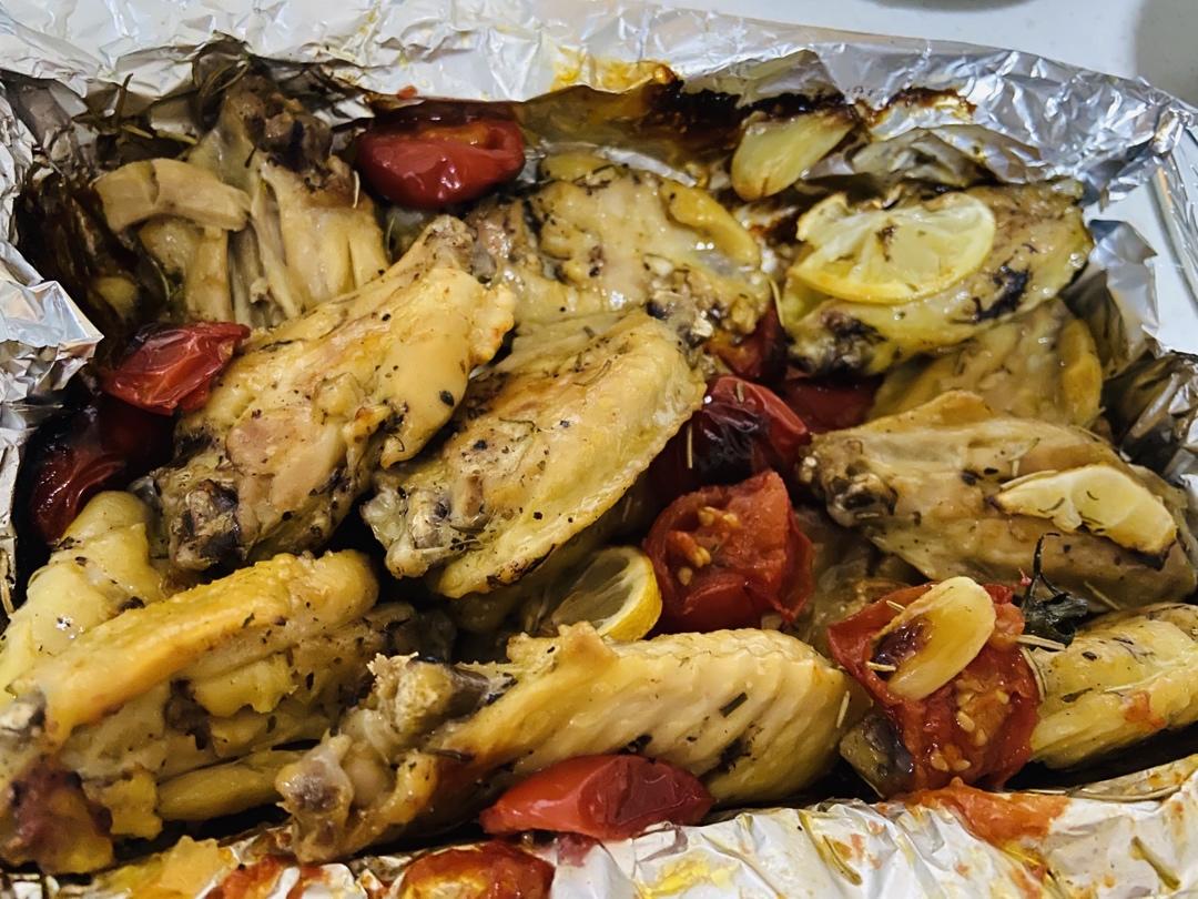 超详细 入味马杀鸡迷迭香烤鸡腿（翅）宴客必备