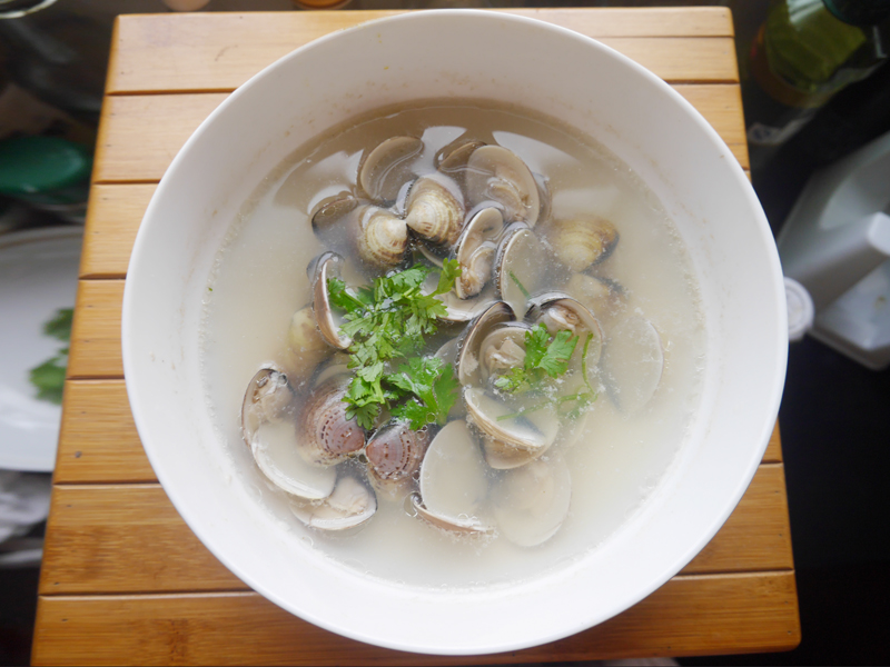 豆腐蛤蜊汤