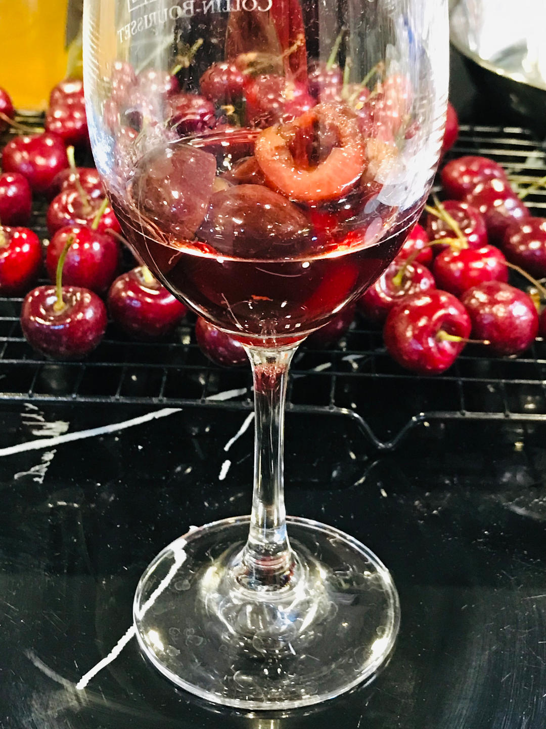 车厘子酒朗姆酒的做法