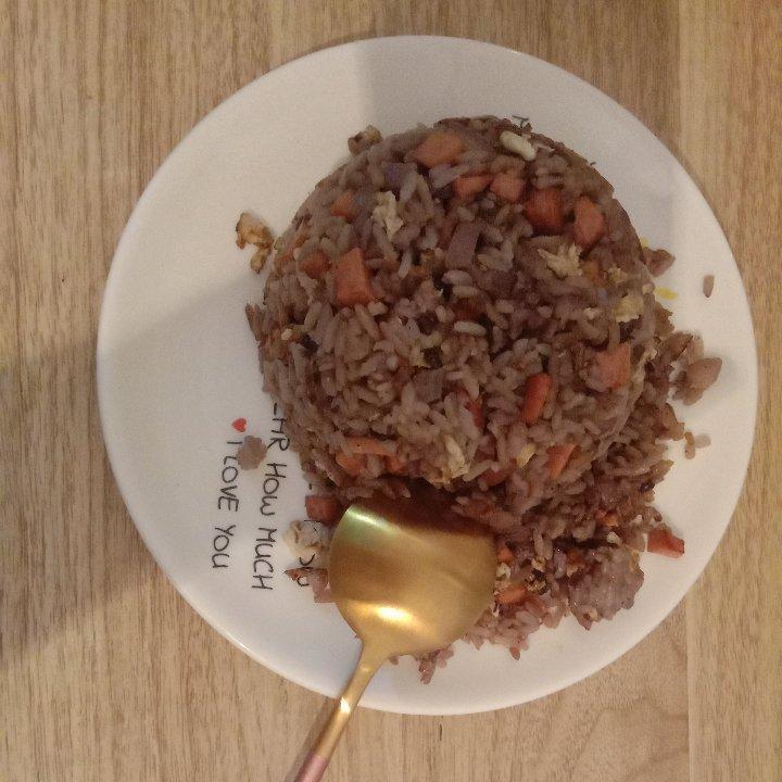 洋葱炒饭