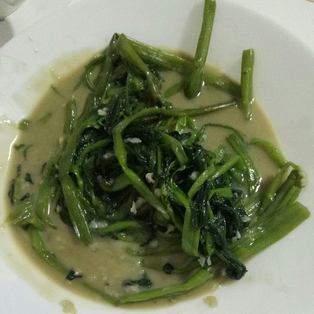 腐乳炒通菜