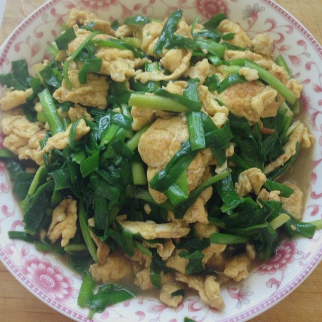 韭菜炒鸡蛋