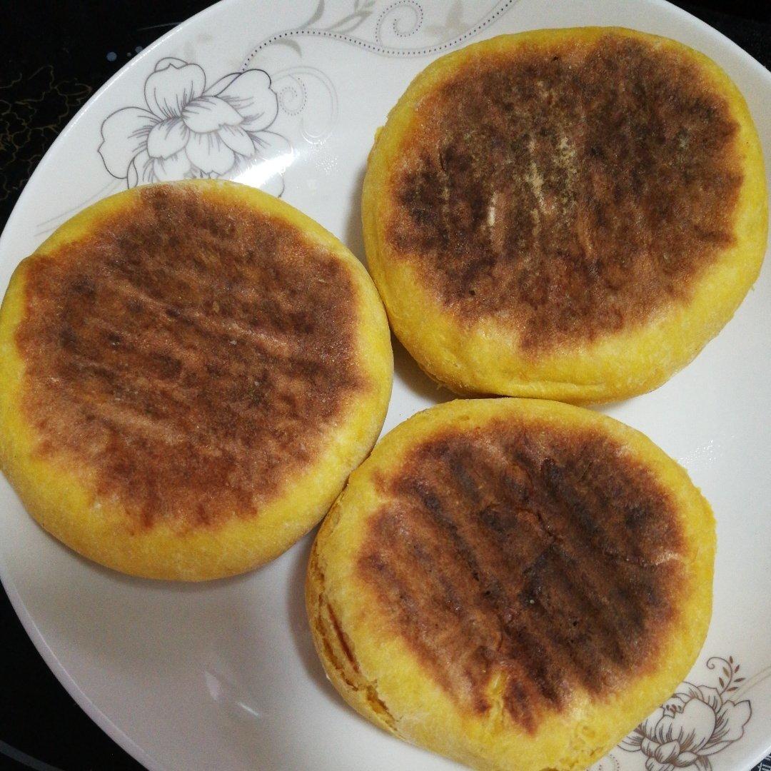 堂妈小厨——发面南瓜饼