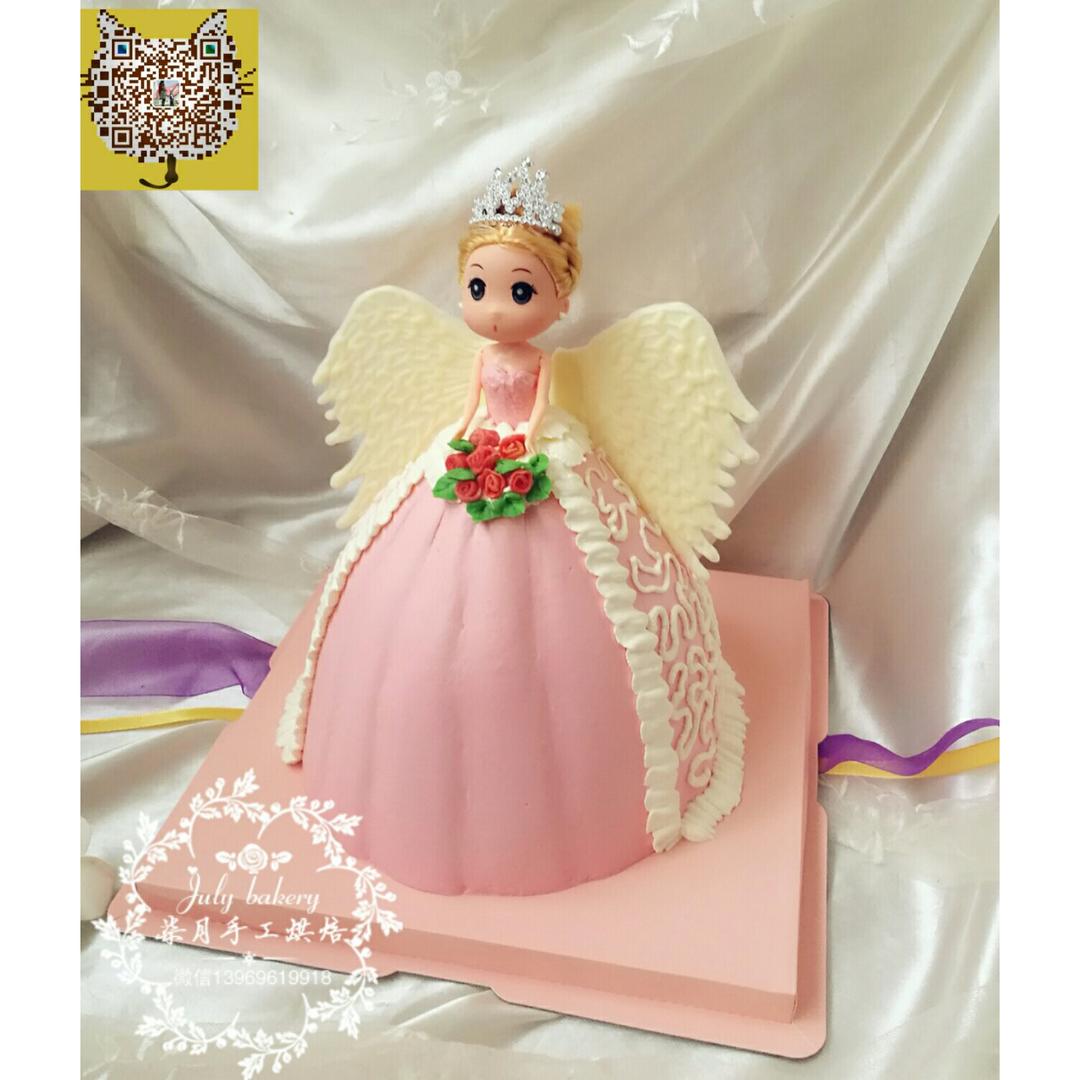 芭比蛋糕的腰部处理要领视频