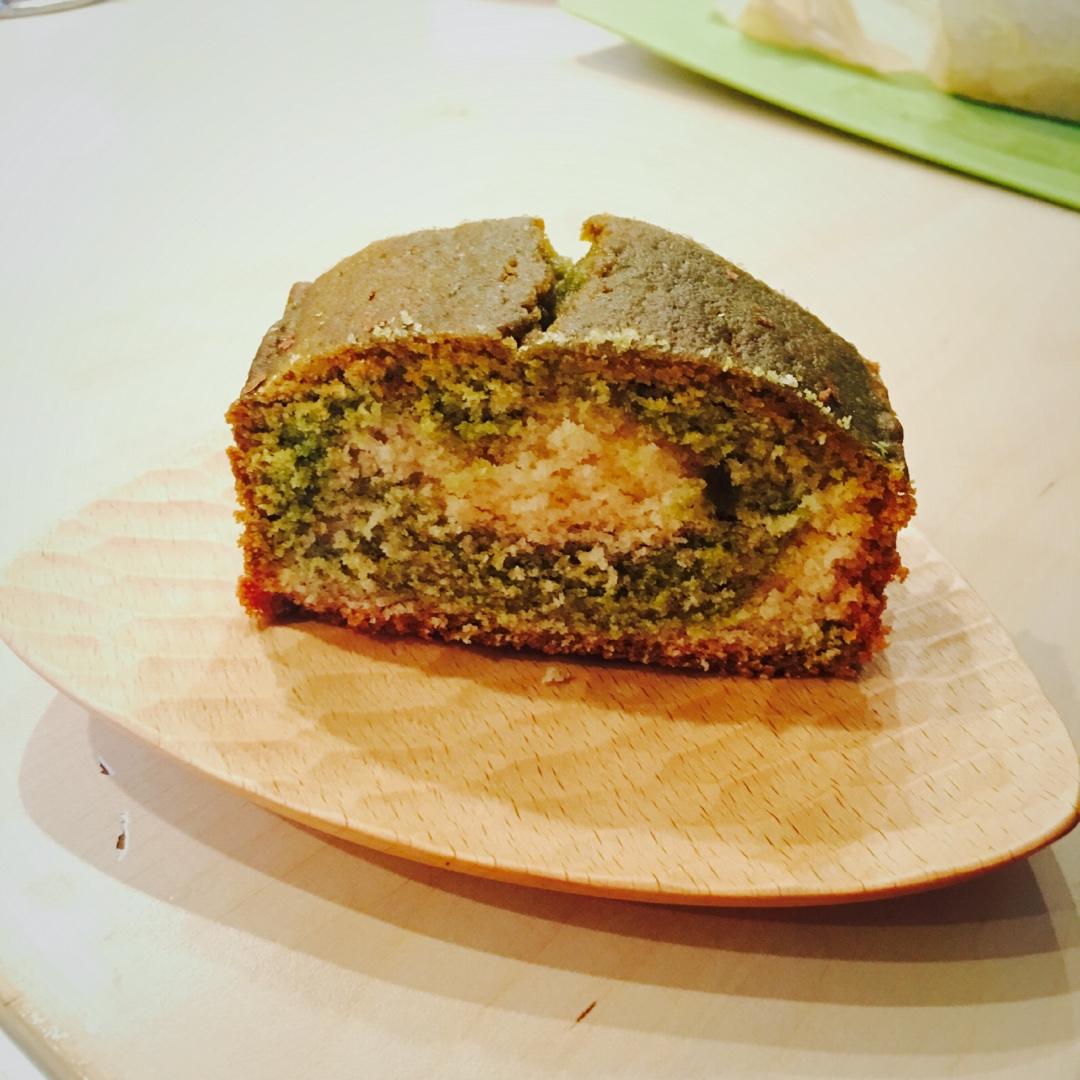 抹茶大理石磅蛋糕