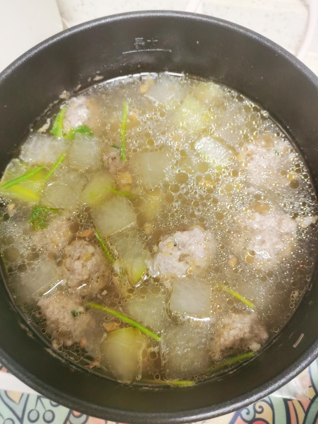 冬瓜丸子汤