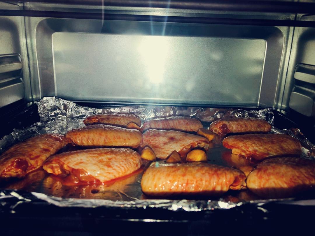 奥尔良烤鸡翅（零失败）（烤箱版）详细步骤说明