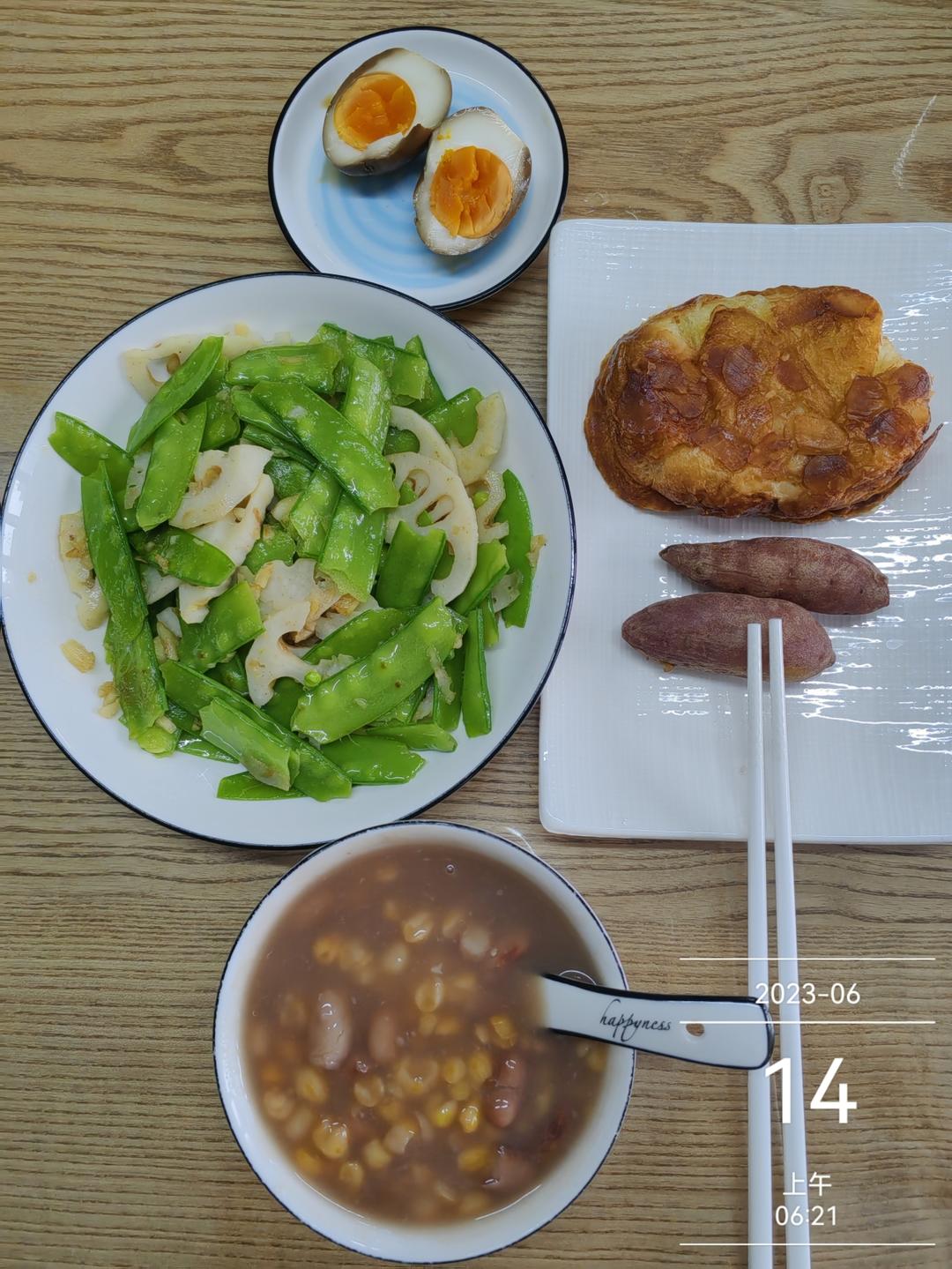 初中生的营养早餐