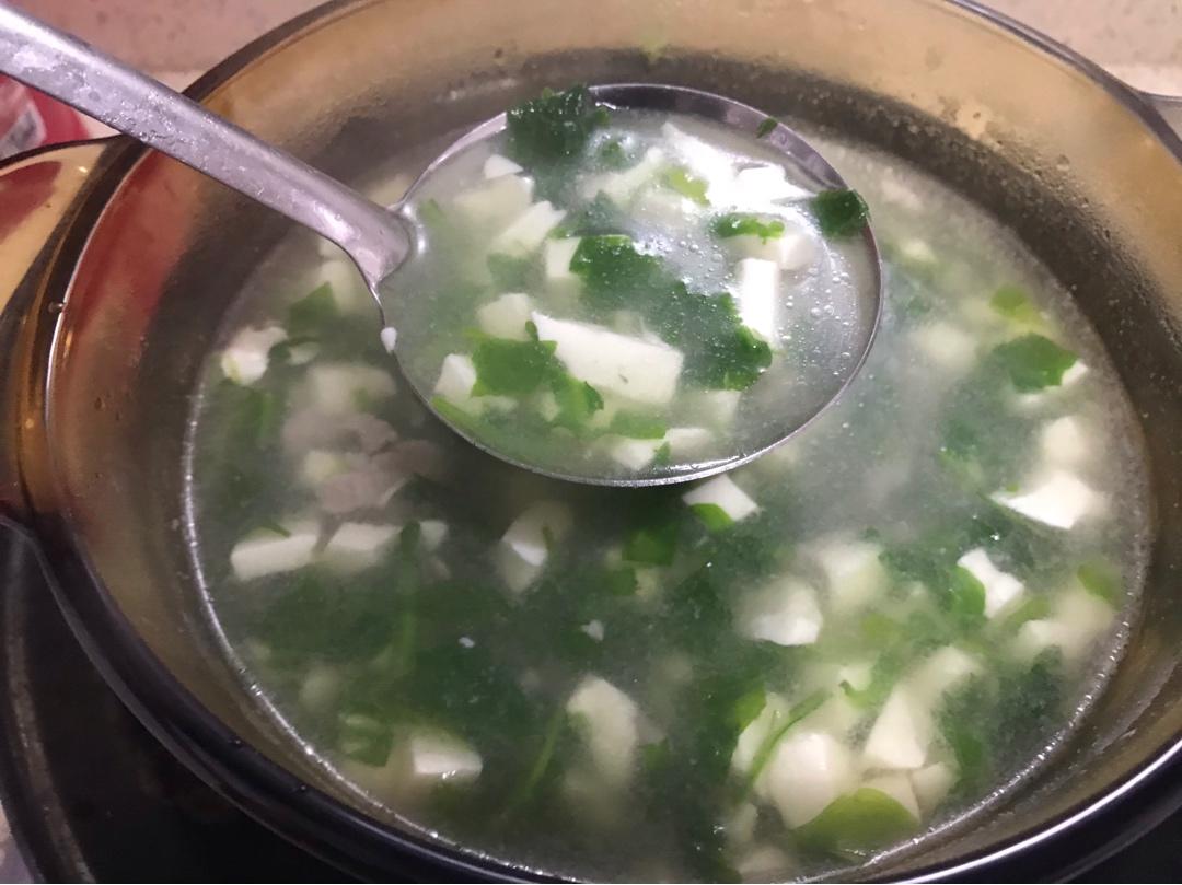 荠菜豆腐羹