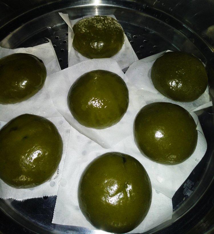 抹茶青团