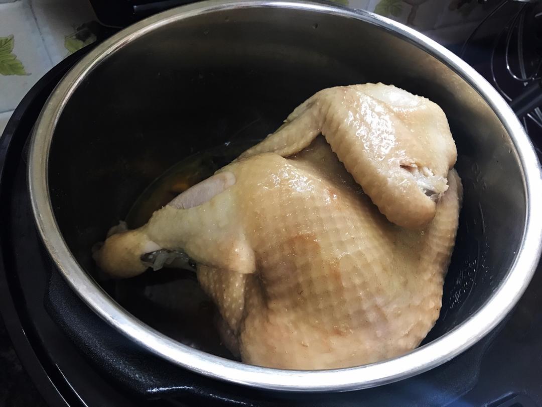 电饭锅盐焗鸡（简易版）