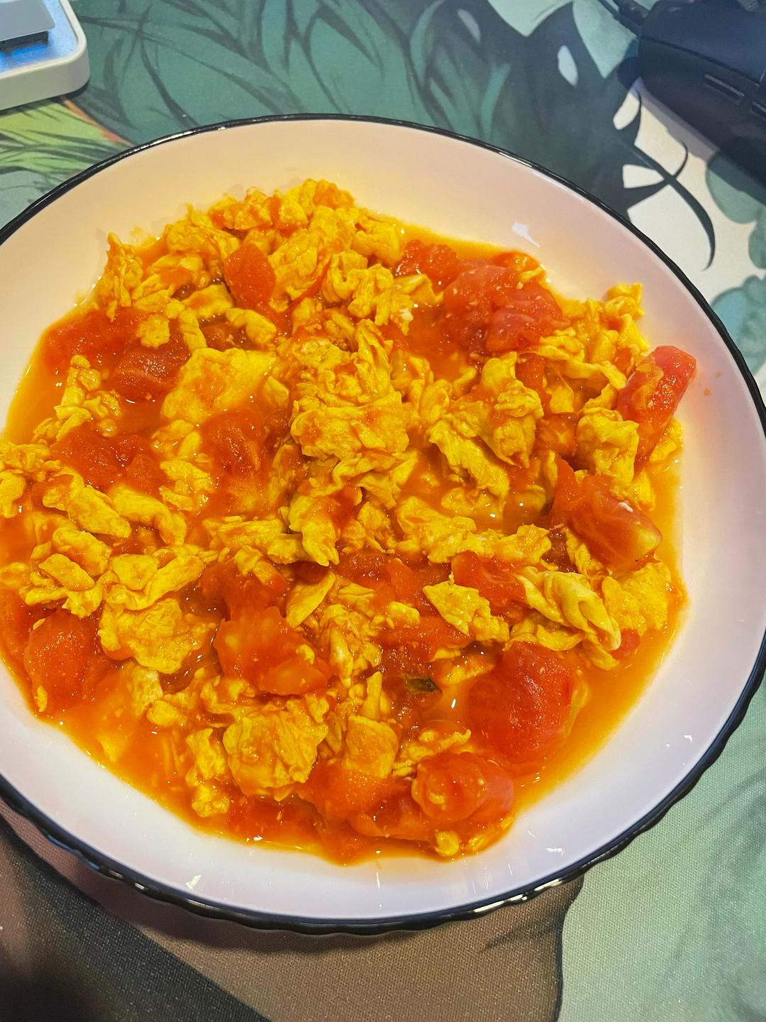 孩子最爱的（适合拌饭）的番茄炒蛋