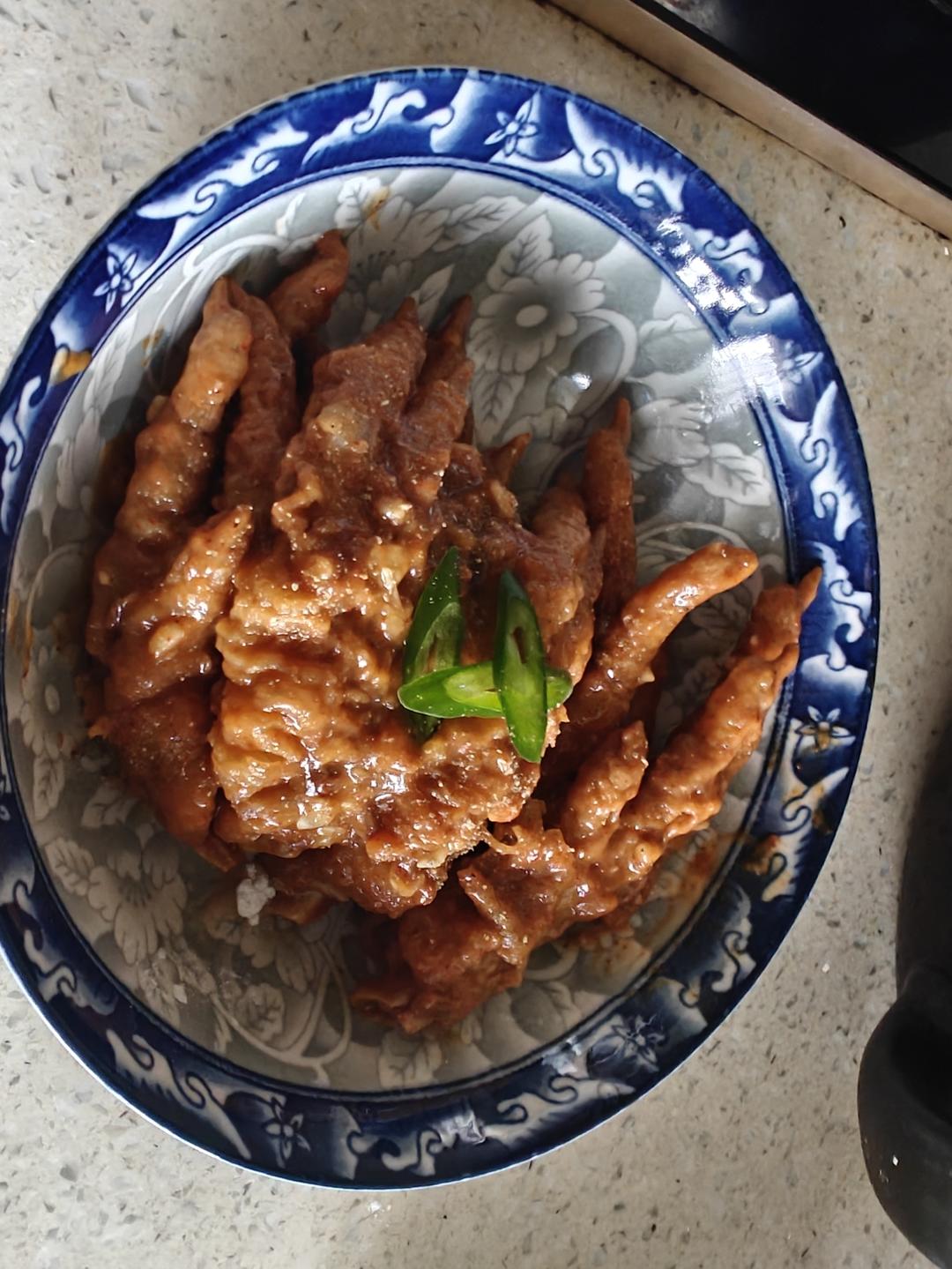 经典广东点心  豉汁蒸凤爪