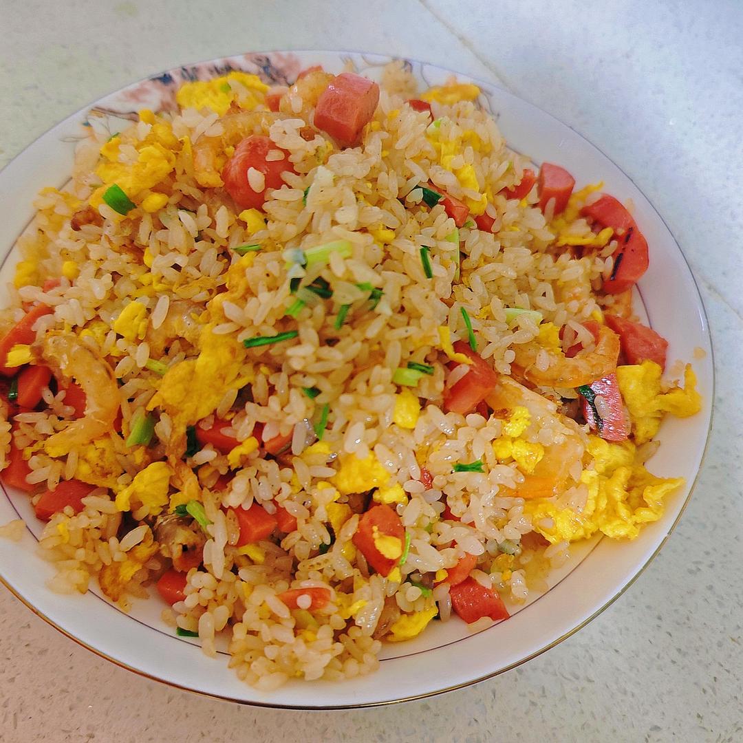 【一碗蛋炒饭】最最最简单的炒饭！！！
