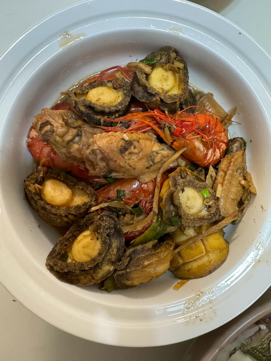 鲍鱼鸡翅煲（家庭版）