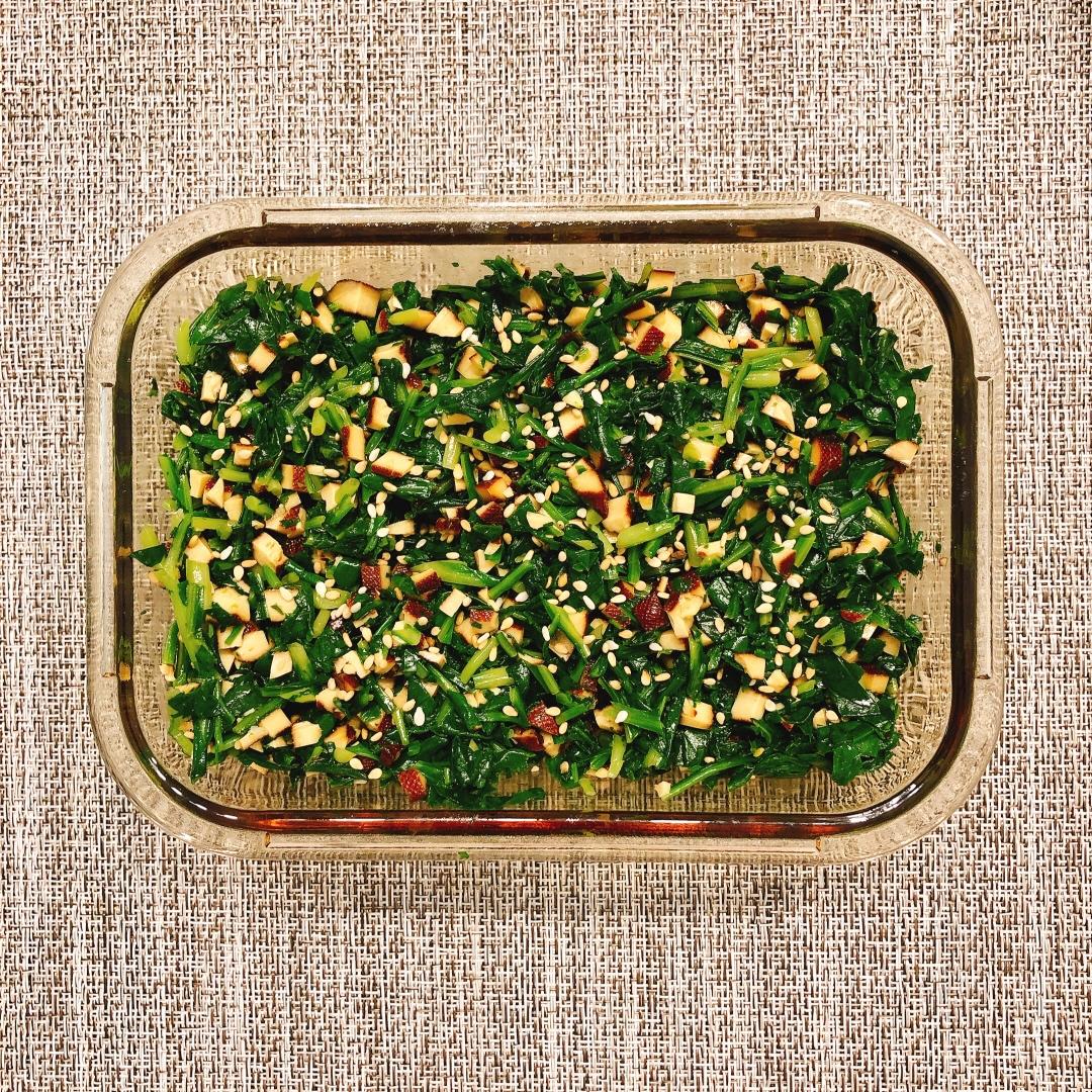 江南春天之马兰头拌香干