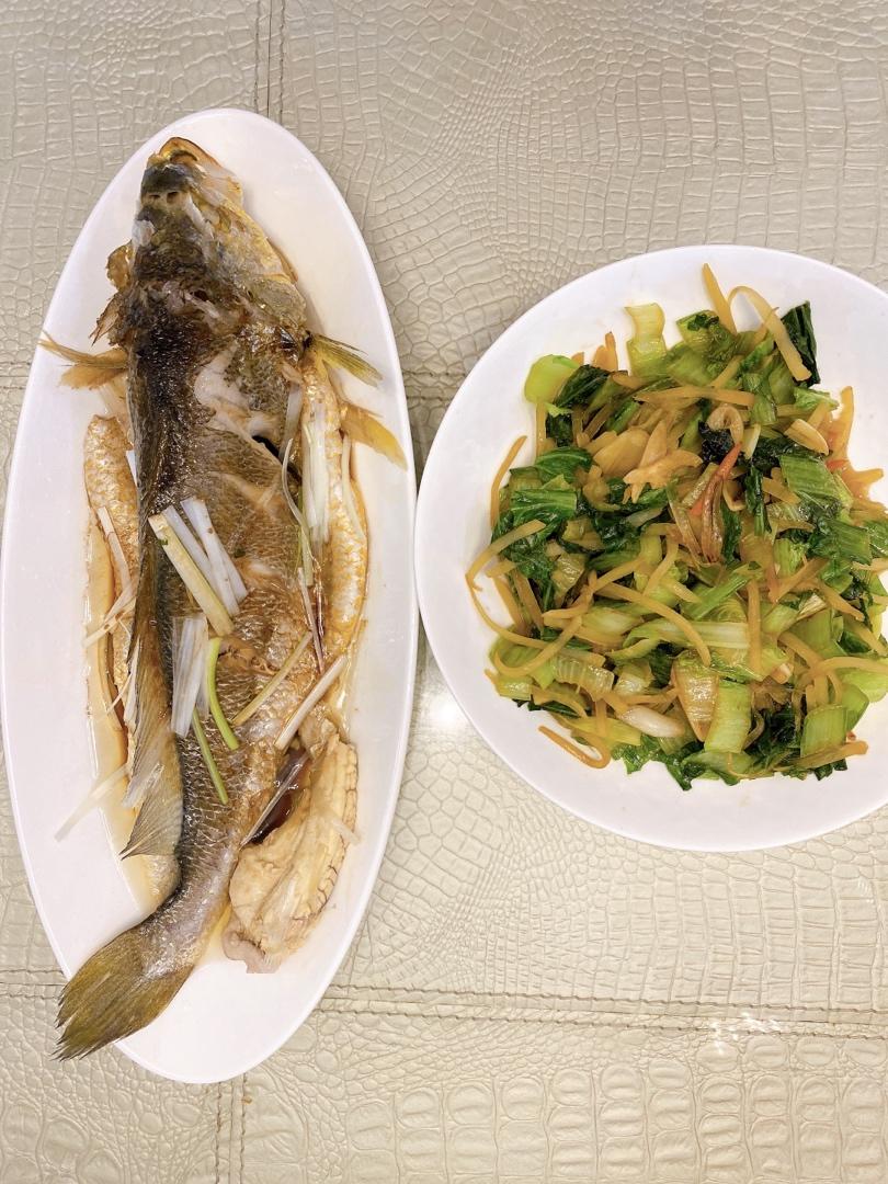 跟酒店一毛一样的清蒸鱼