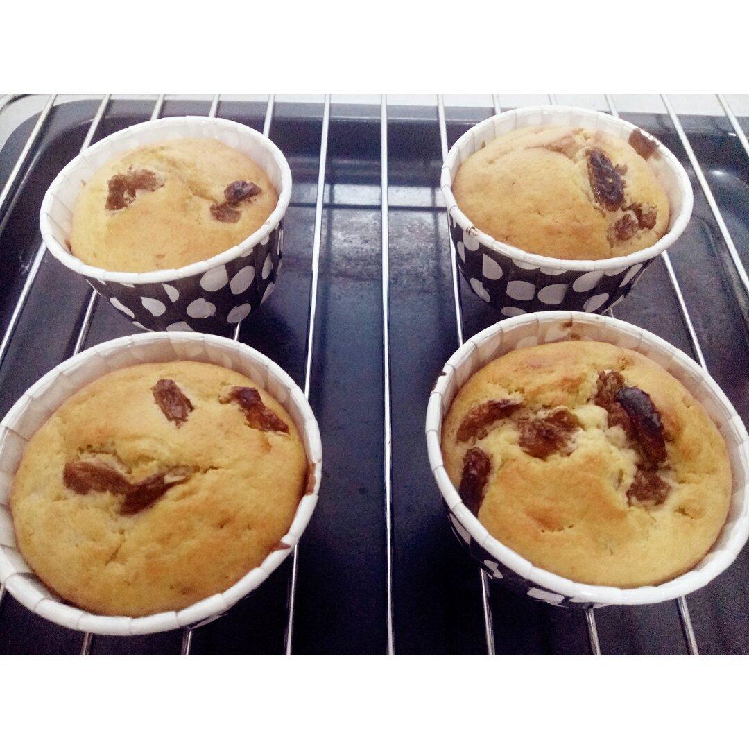 少女心的香蕉蔓越莓玛芬