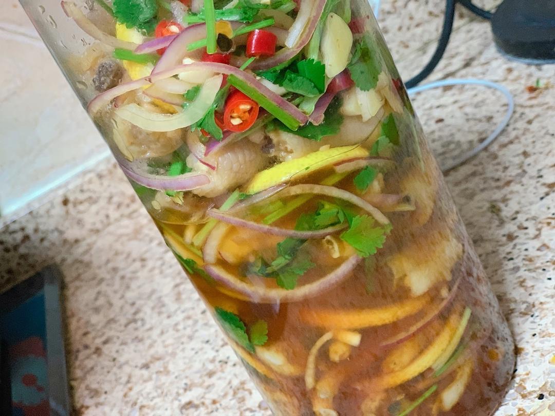 柠檬酸辣鸡爪