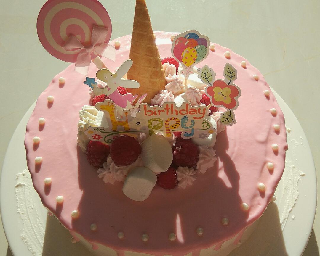 简单快手又美丽的芝士淋面