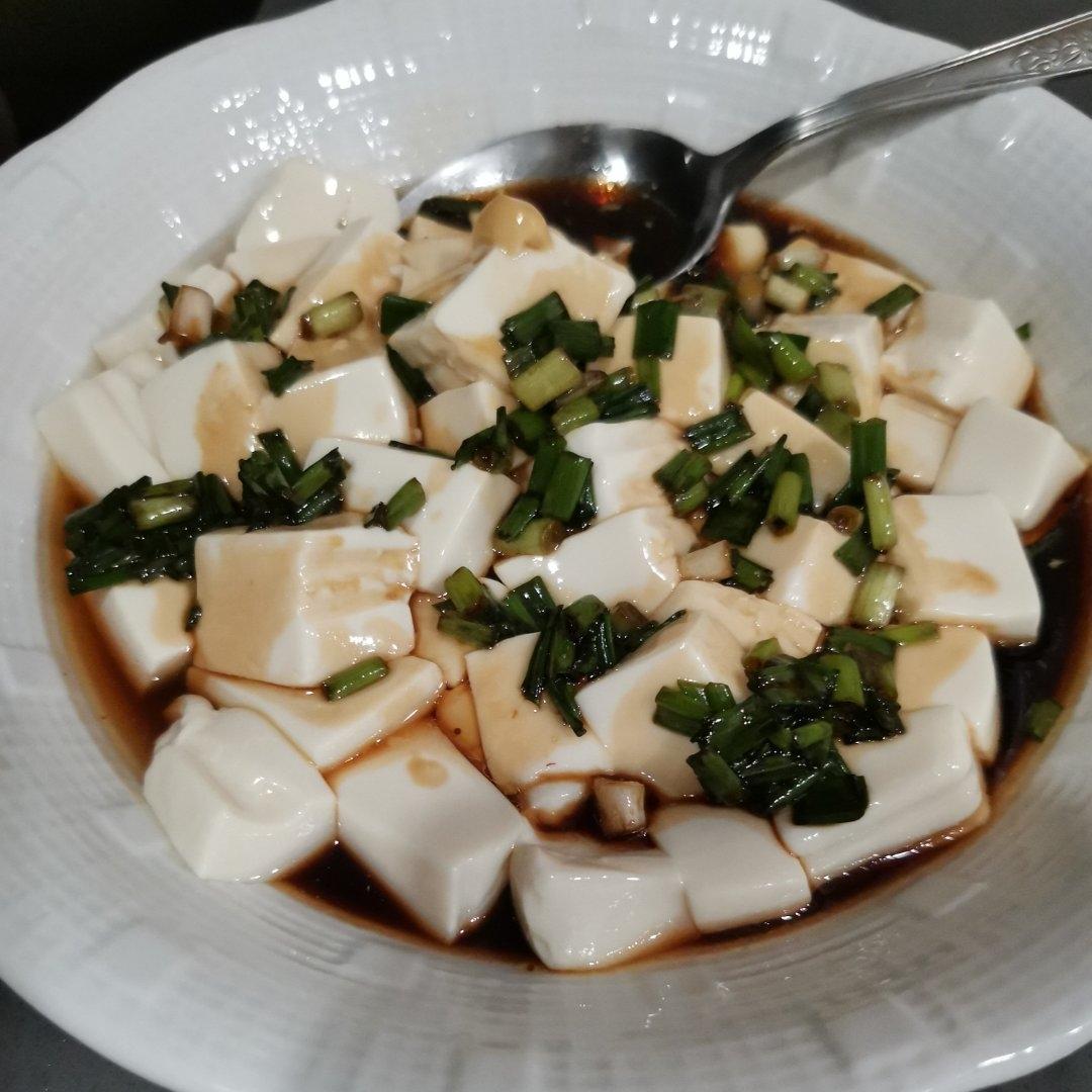 小葱拌豆腐