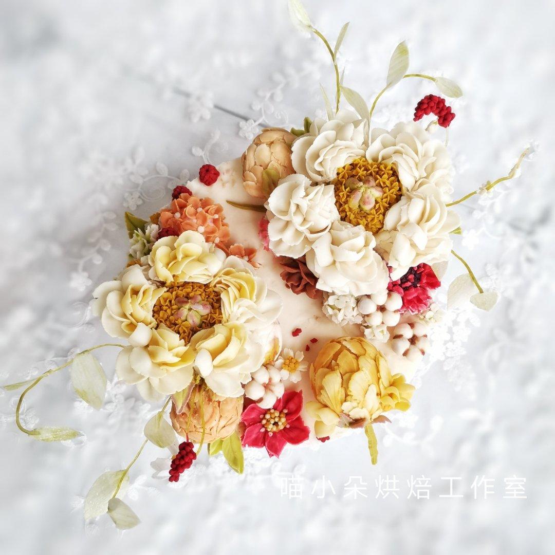 超详细韩式裱花豆沙霜配方