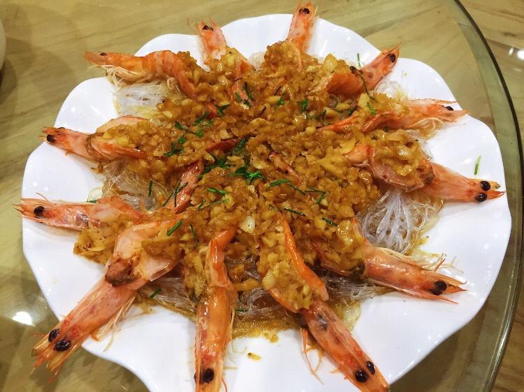 蒜蓉粉丝蒸虾