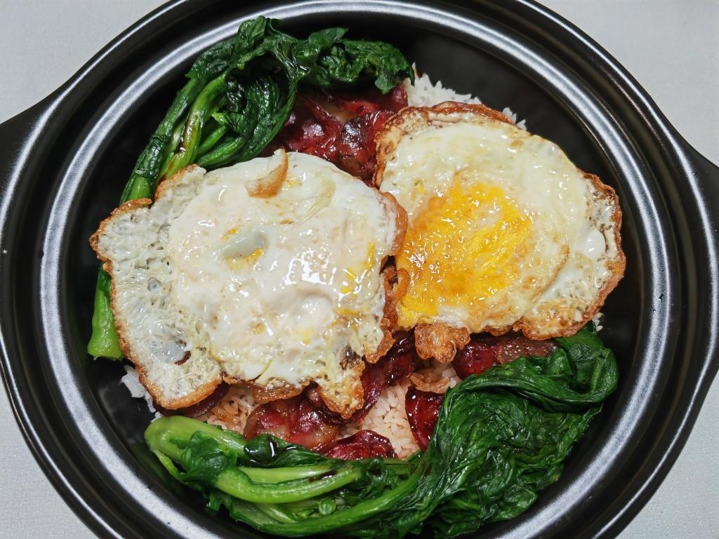 煲仔饭（不用一滴油完美结锅巴）
