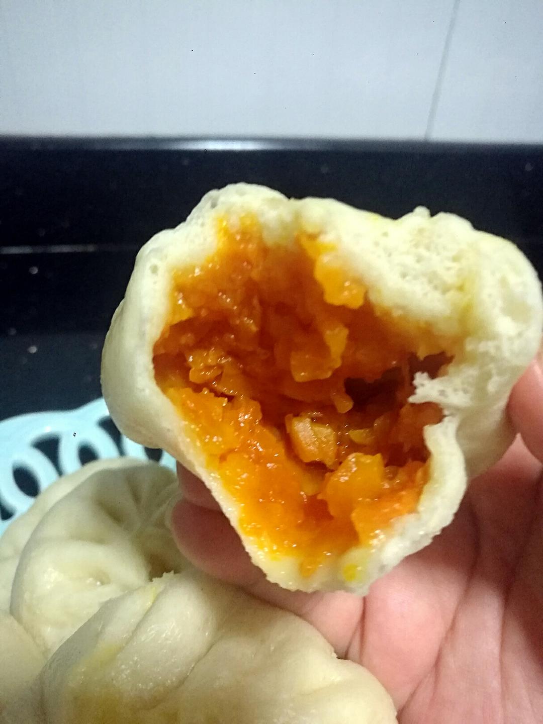 南瓜包子（淡甜口）