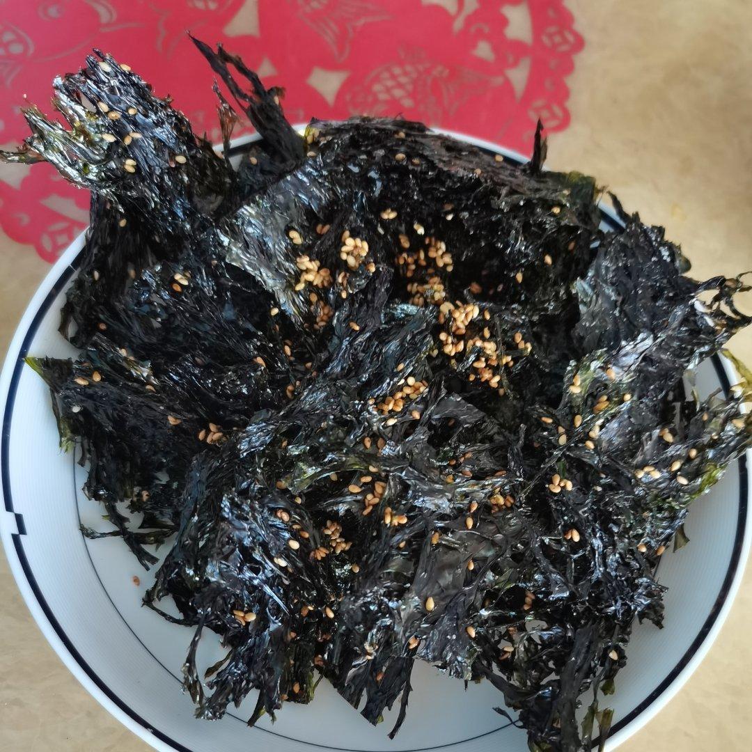 韩国芝麻海苔—极简做法