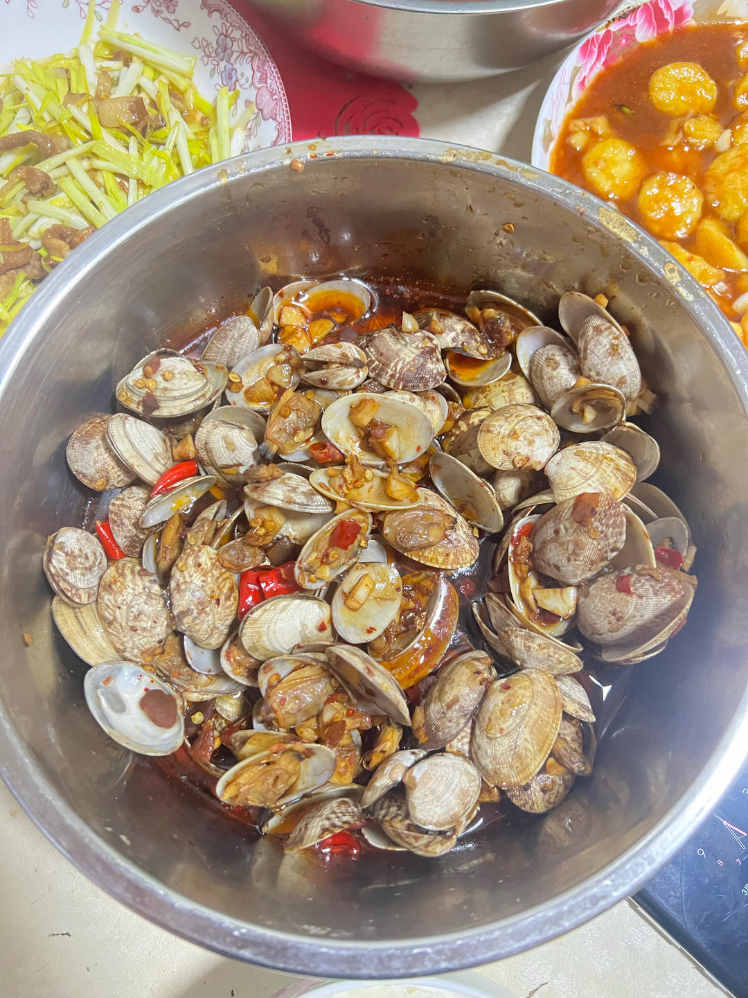 爆炒花蛤辣炒花甲 无啤酒版