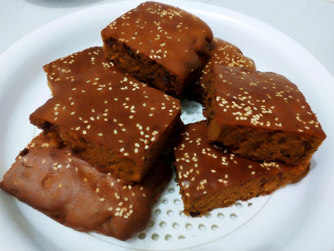 香甜松软的红枣蛋糕